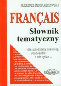 Słownik mini francusko-polski, - okładka podręcznika