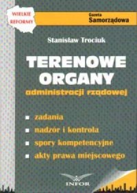 Terenowe organy administracji rządowej - okładka książki