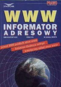 WWW. Informator adresowy - okładka książki
