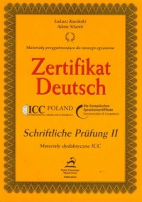 Zertifikat Deutsch -Schriftliche - okładka podręcznika