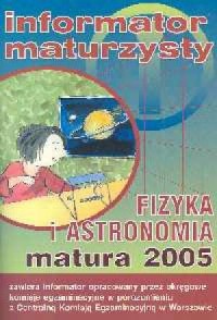 Fizyka i astronomia. Matura 2005 - okładka podręcznika