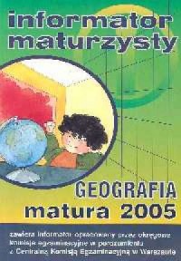 Geografia. Matura - okładka podręcznika