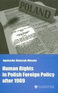 Human rights in polish foreign - okładka książki