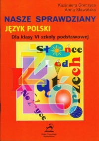 Nasze sprawdziany. Język polski. - okładka podręcznika