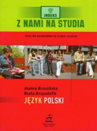 Z nami na studia. Język polski - okładka książki