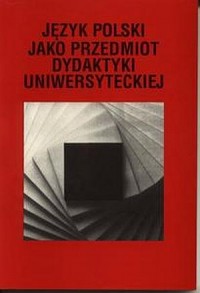Język polski jako przedmiot dydaktyki - okładka książki