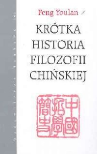 Krótka historia filozofii chińskiej - okładka książki