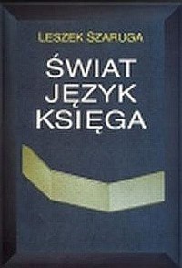 Świat, język, księga - okładka książki