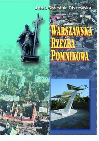 Warszawska rzeźba pomnikowa - okładka książki