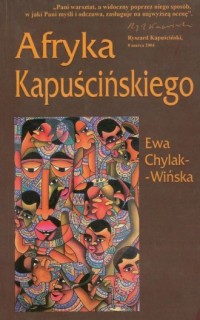 Afryka Kapuścińskiego - okładka książki