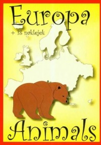 Animals. Europa (+ 18 naklejek) - okładka książki