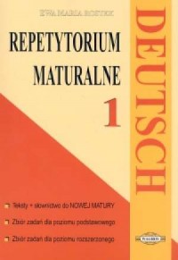 Deutsch 1. Repetytorium maturalne - okładka podręcznika