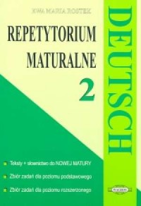 Deutsch 2. Repetytorium maturalne - okładka podręcznika