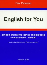 English for you - okładka książki