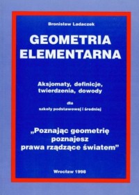 Geometria elementarna. Aksjomaty, - okładka podręcznika