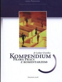 Kompendium Prawa Pracy z komentarzem - okładka książki