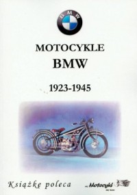 Motocykle BMW 1923-1945 - okładka książki