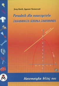 Poradnik dla nauczyciela matematyki - okładka książki