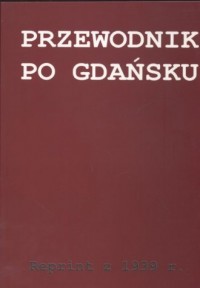 Przewodnik po Gdańsku - okładka książki