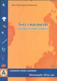 Testy sprawdzające z matematyki - okładka podręcznika