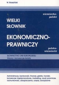 Wielki słownik niemiecko-polski, - okładka książki