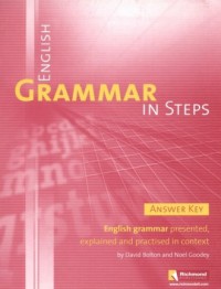 English Grammar in Steps Answer - okładka podręcznika