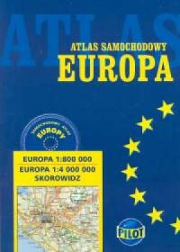 Europa. Atlas samochodowy (+ CD) - zdjęcie reprintu, mapy