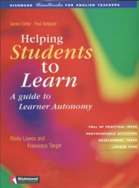 Helping Students to Learn - okładka książki