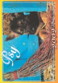 Kalendarz 2002 Psy - okładka książki