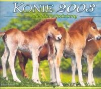 Kalendarz 2003 Konie - okładka książki