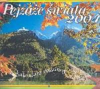 Kalendarz 2004 Pejzaże świata - okładka książki