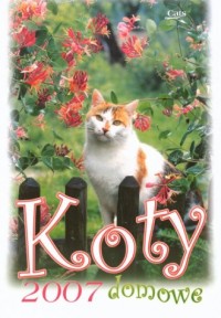 Kalendarz 2007 RW13 Koty domowe - okładka książki