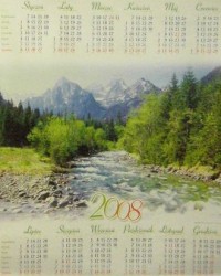 Kalendarz 2008 PL05 Potok Planszowy - okładka książki