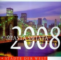 Kalendarz 2008 RP02 Miasta świata - okładka książki