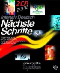 Kurs języka niemieckiego dla średnio - okładka podręcznika