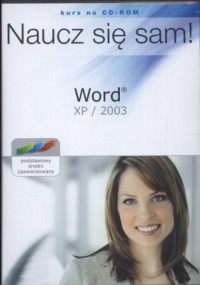 Naucz się sam! Word XP 2003 (CD-ROM) - okładka książki