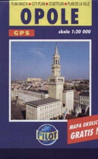 Opole. Plan miasta - zdjęcie reprintu, mapy