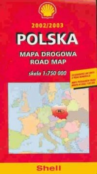 Polska (mapa drogowa) - zdjęcie reprintu, mapy