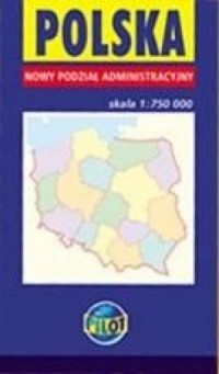 Polska - nowy podział administracyjny - zdjęcie reprintu, mapy
