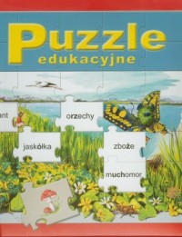 Puzzle edukacyjne. Ortograficzne - okładka książki