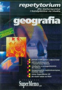 Repetytorium. Geografia 2008 (CD) - okładka książki