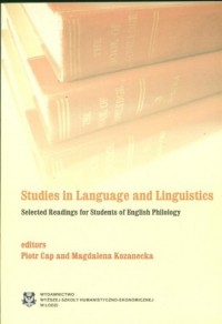 Studies in Language and Linguistics - okładka książki