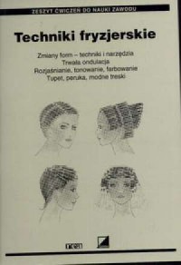 Techniki fryzjerskie - okładka książki
