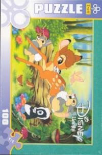 Zwierzątka. Bambi (puzzle - 100 - zdjęcie zabawki, gry