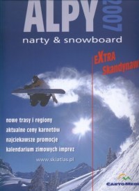 Alpy 2007. Narty & snowboard - zdjęcie reprintu, mapy