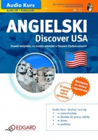 Angielski Discover USA. Audio Kurs. - okładka podręcznika