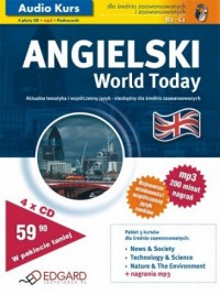 Angielski. Pakiet World Today - - okładka podręcznika
