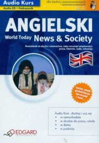 Angielski. World Today News & Society - okładka podręcznika