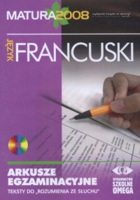 Arkusze egzaminacyjne. Język francuski. - okładka podręcznika