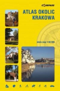 Atlas okolic Krakowa - zdjęcie reprintu, mapy